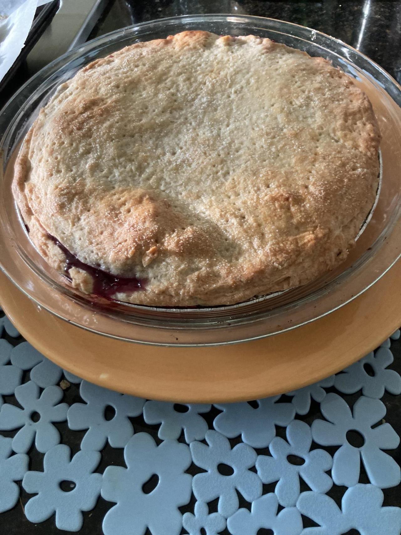 Baking Fresh Mixed Berry Pies