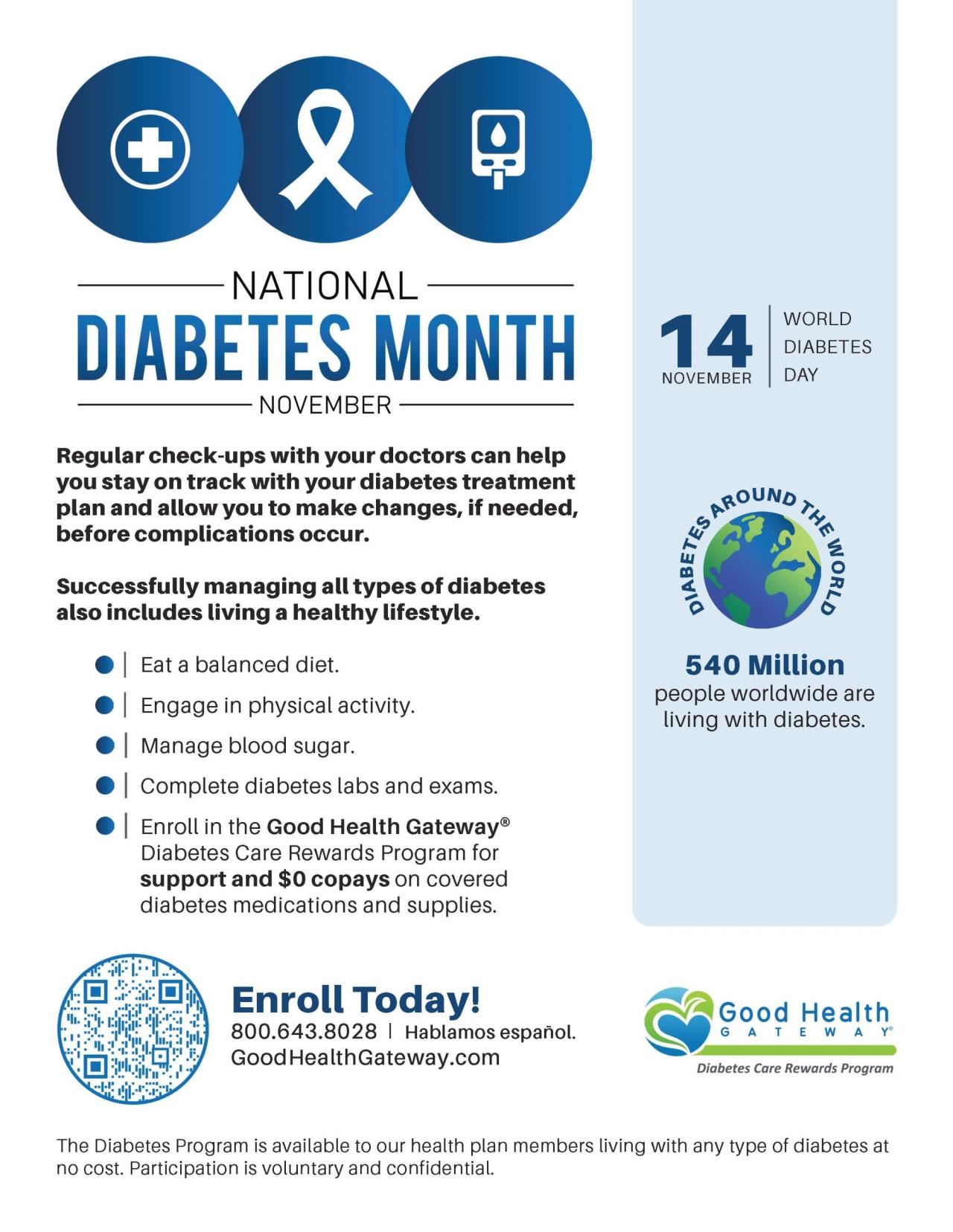 Diabetes Awareness Month 2024 $0Copay