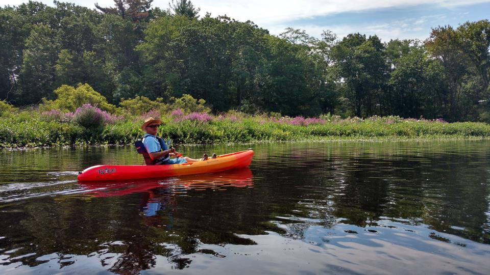 kayak with Carl