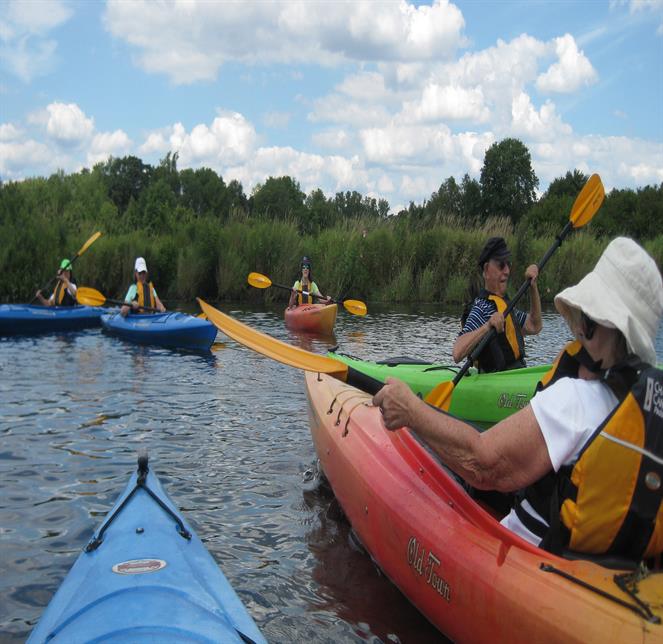 kayaking