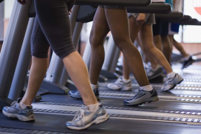 treadmill walking