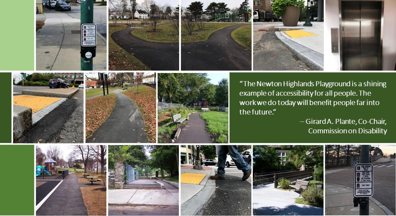 Collage of Paved Paths