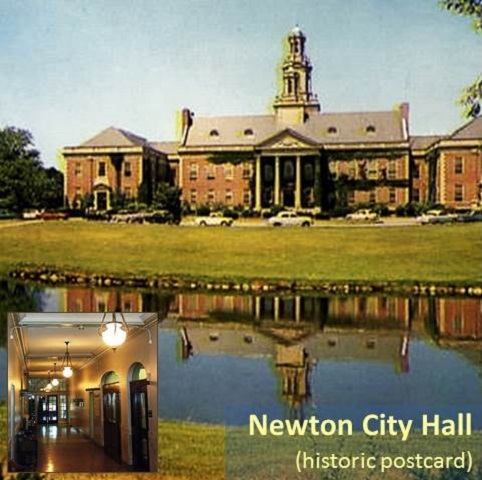 City Hall Historic postcard