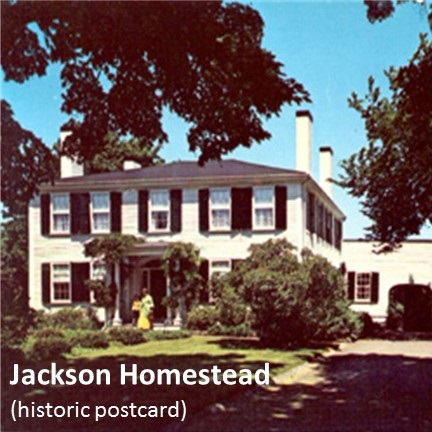 Jackson Homestead Historic Postcard