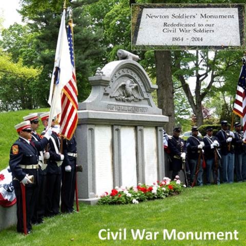 Newton Cemetery Civil War Monument