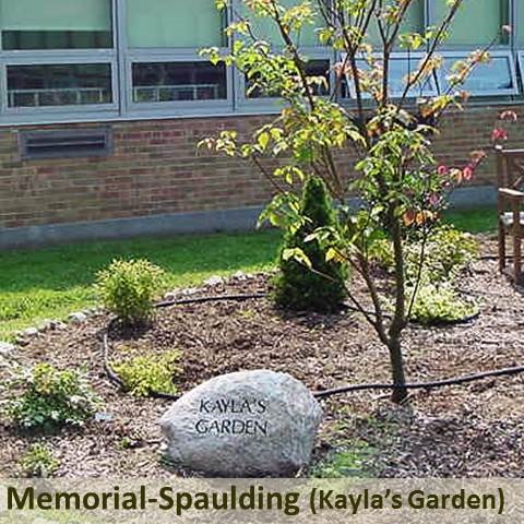 Kayla's Garden at Memorial Spaulding School