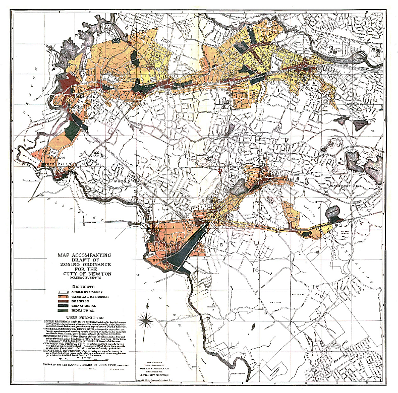 1921 Zoning Map