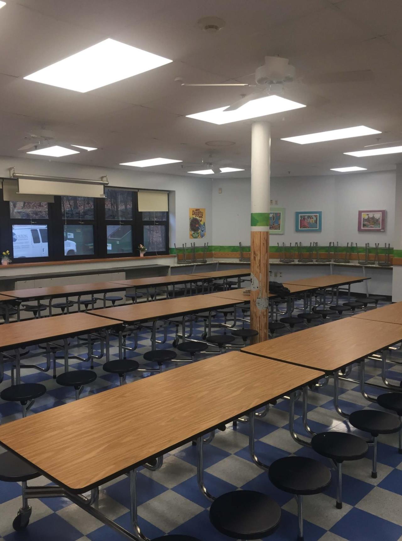 Bowen Cafeteria LED Flat Panel