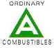 A - Ordinary Combustibles