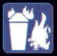 Flaming Trash Can logo