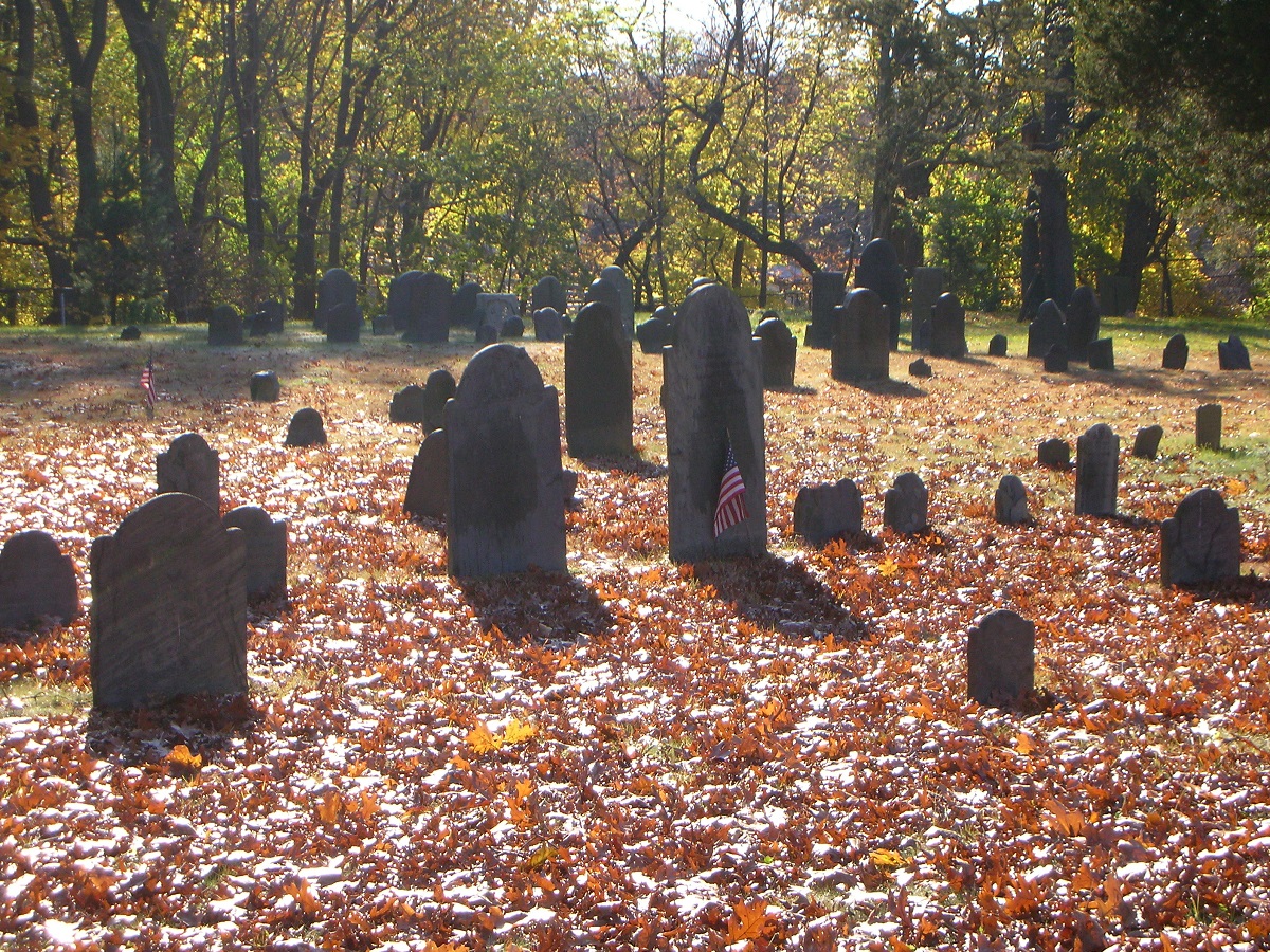 East Parish Burying Ground autumn