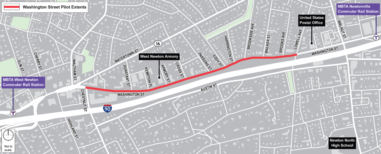 Web site project area map