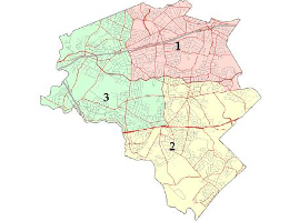 Inspection Districts Map