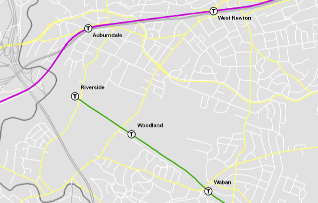 Public Transit Route Map