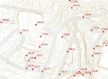 Spot Elevation Map