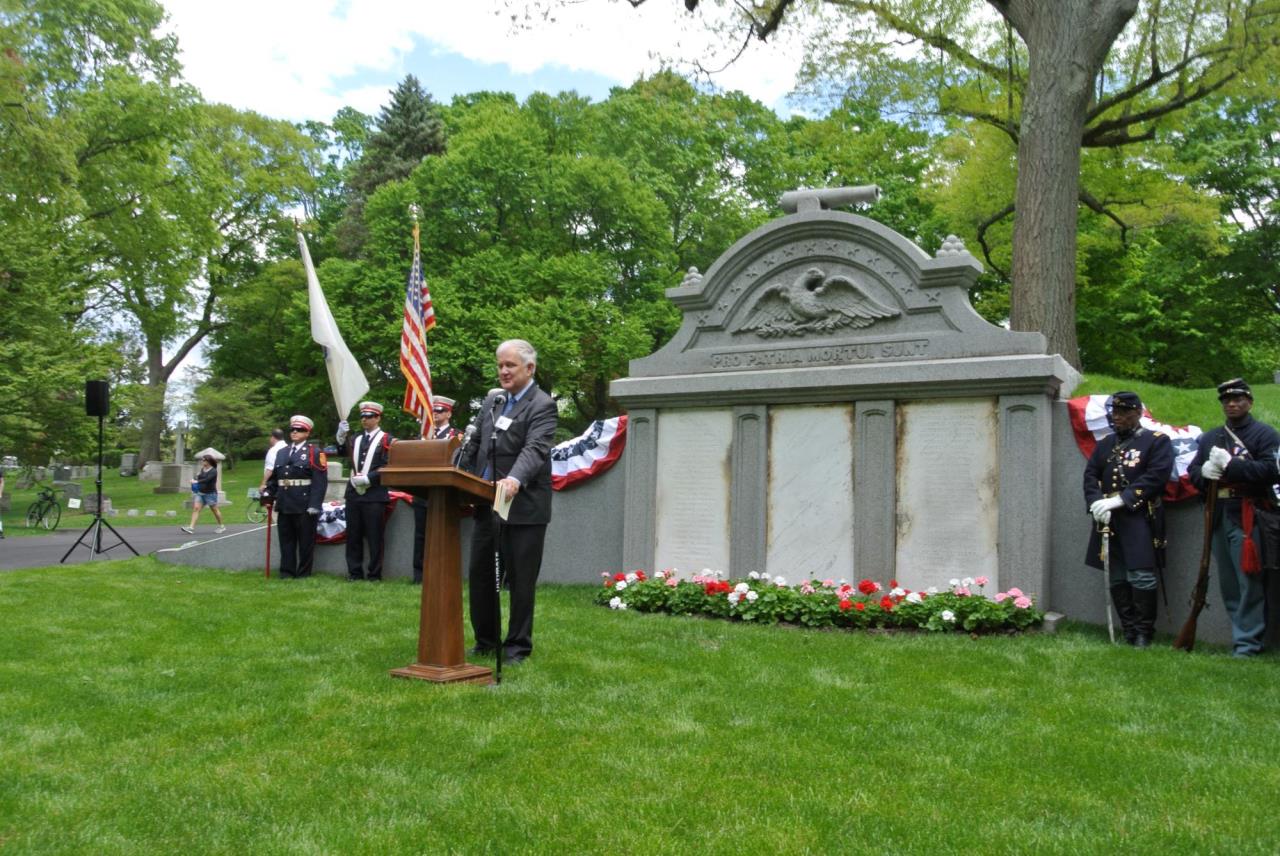 Rededication of Civil War Soldiers' Monument 2014