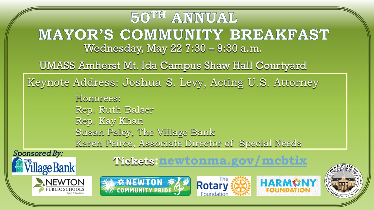 2024 save the date MAYOR’S COMMUNITY BREAKFAST